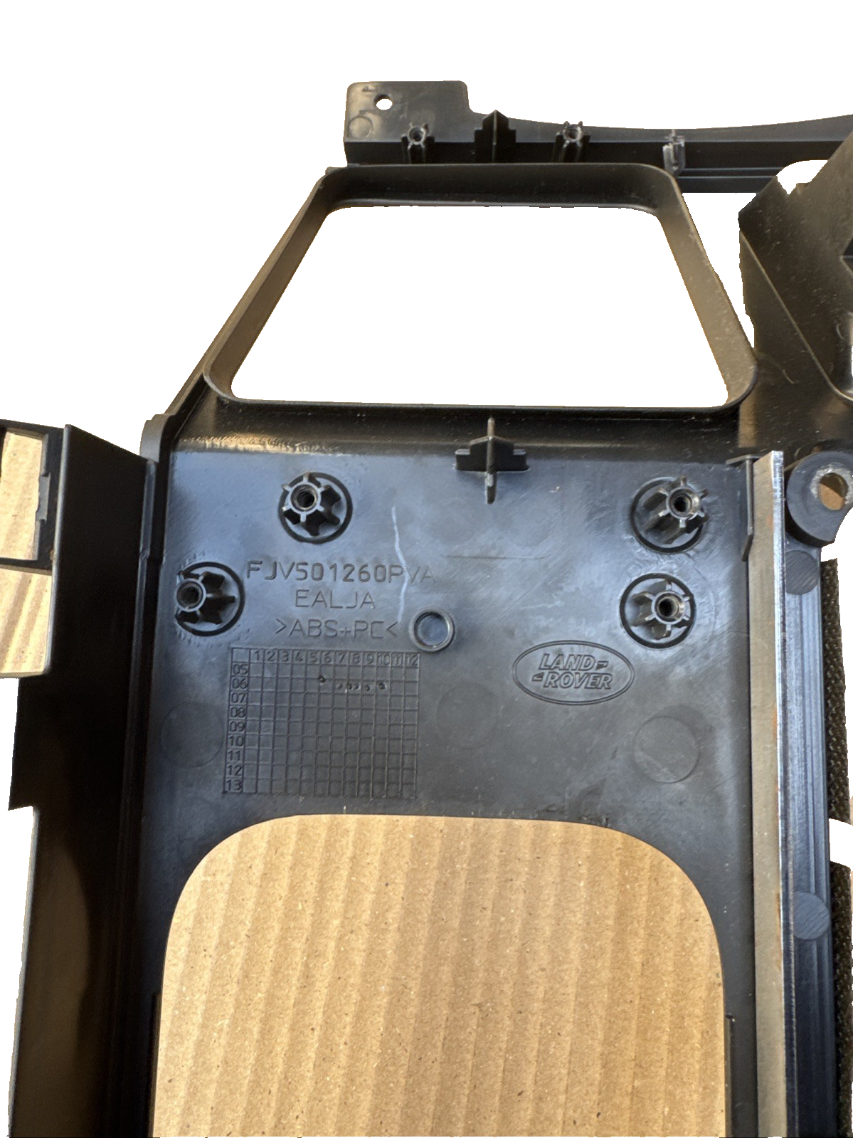 Range Rover L322 Centre Console Trim FJV501260PVA 2006 to 2013
