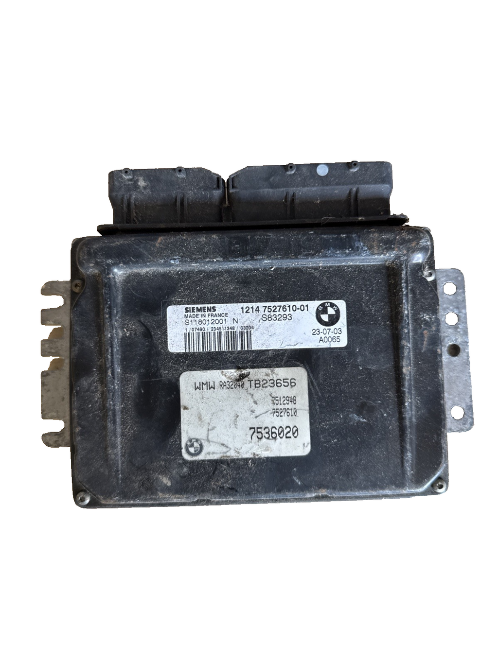 BMW MINI One R50 2004 DME Control Unit W10 Genuine Used - 7536020
