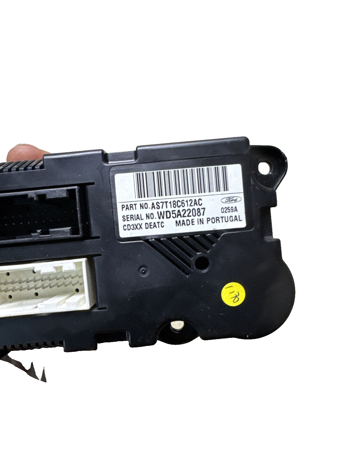 Ford S-MAX Climate control unit module AS7T18C612AC