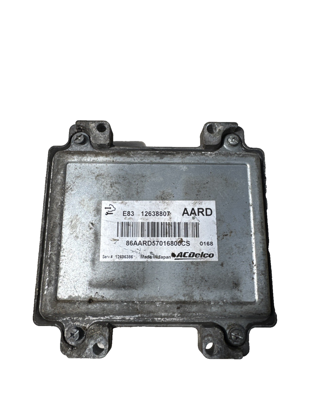 VAUXHALL ASTRA J 1.6 PETROL A16XER ENGINE CONTROL UNIT ECU 12638807
