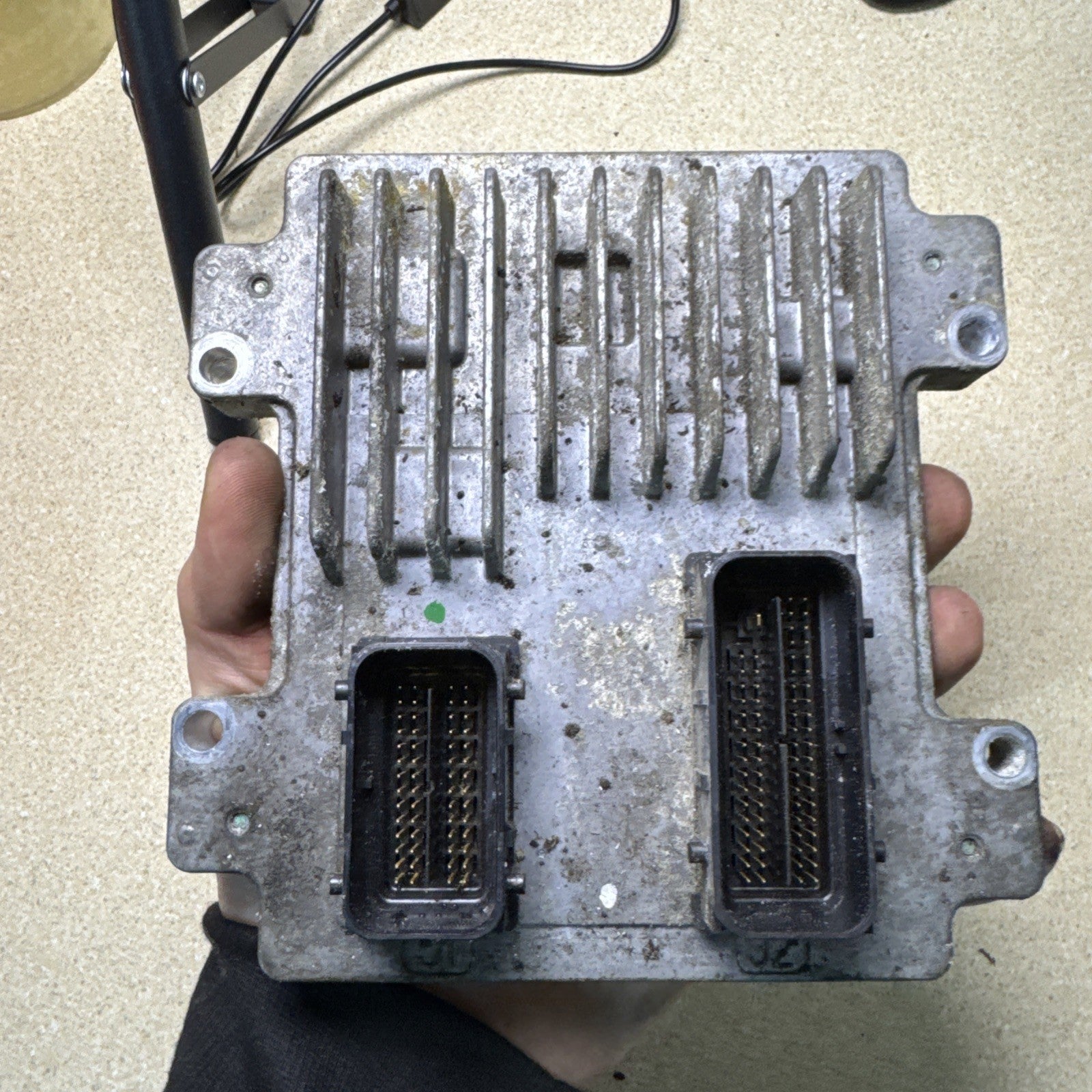 2010 VAUXHALL INSIGNIA 1.8 ENGINE CONTROL UNIT ECU 12632592 #1