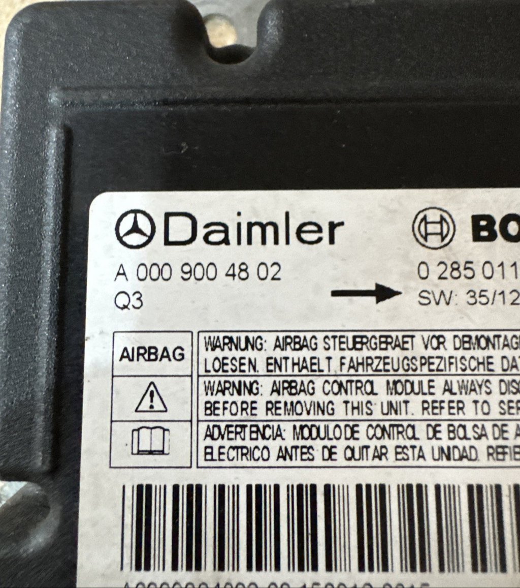 MERCEDES SPRINTER W906 AIRBAG MODULE CONTROL UNIT A0009004802