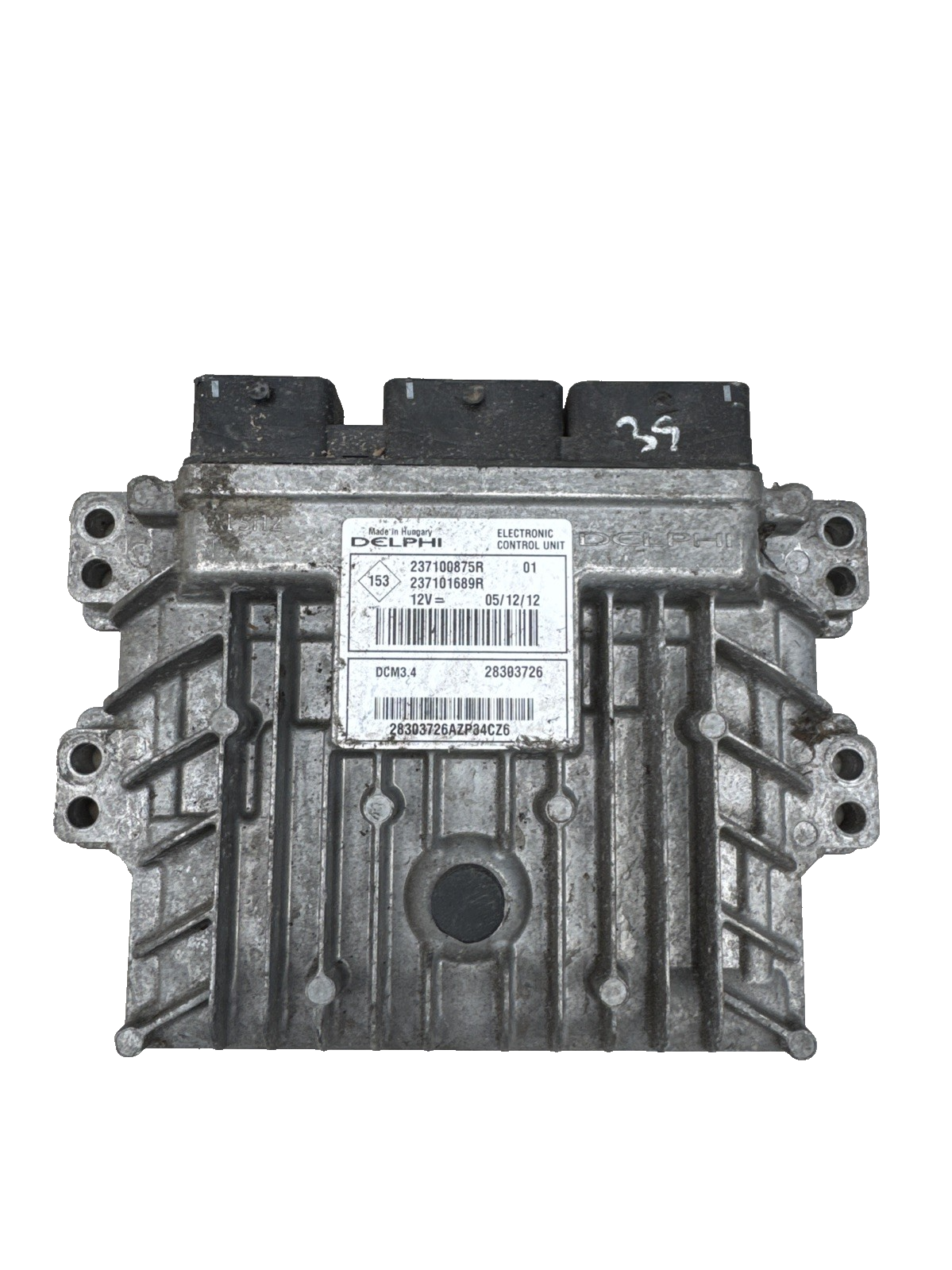 237100875R Renault Engine Control Unit ECU 237101293R / 28279544