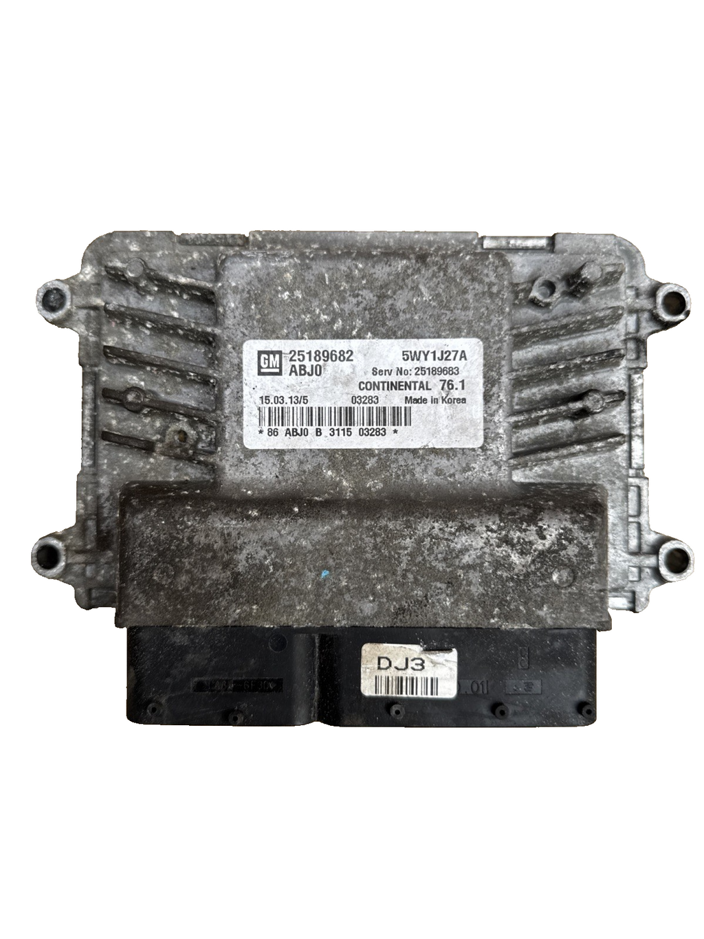 25189682 Chevrolet ENGINE ECU