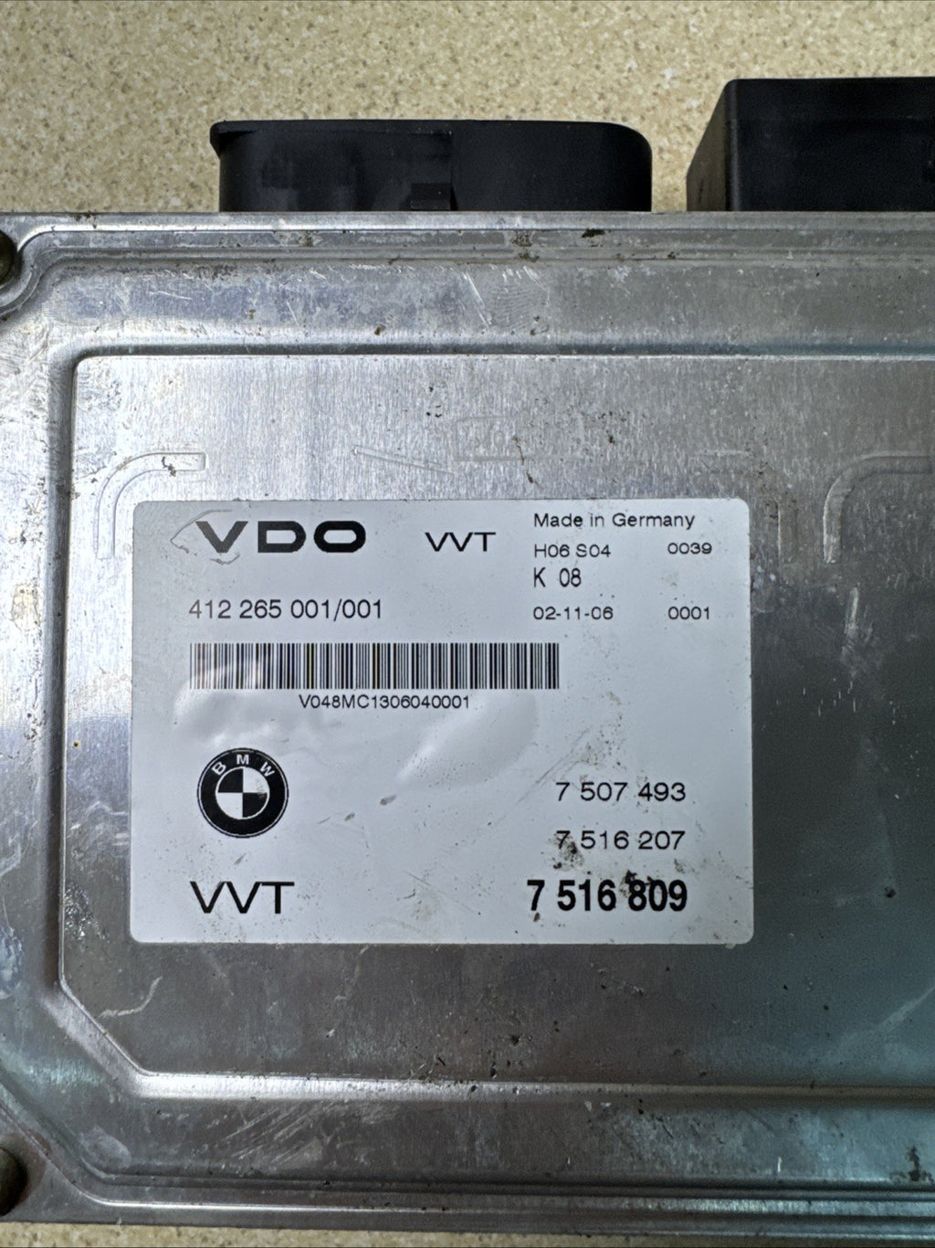 BMW 3 Series E46  2002 Valvetronic Control Unit VVT Module N42 Engine 7516809
