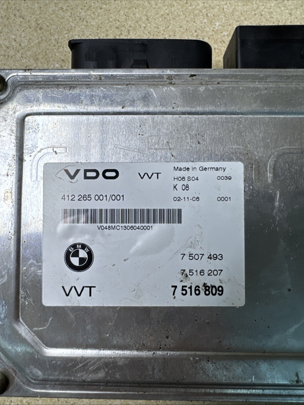 BMW 3 Series E46  2002 Valvetronic Control Unit VVT Module N42 Engine 7516809