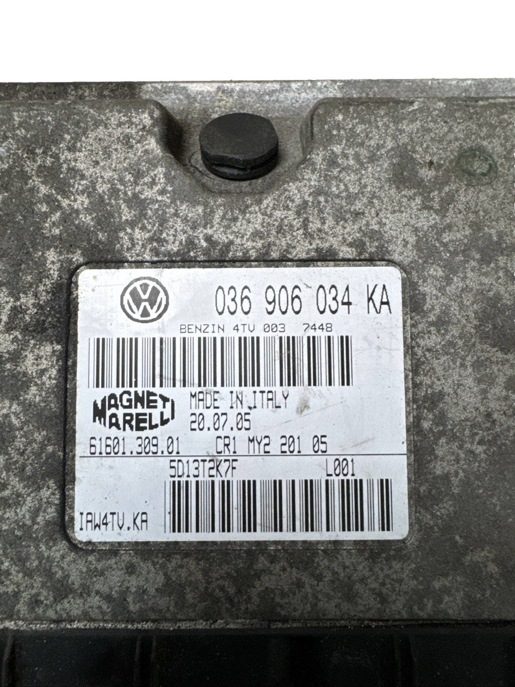 VOLKSWAGEN POLO ENGINE CONTROL UNIT ECU 036906034KA