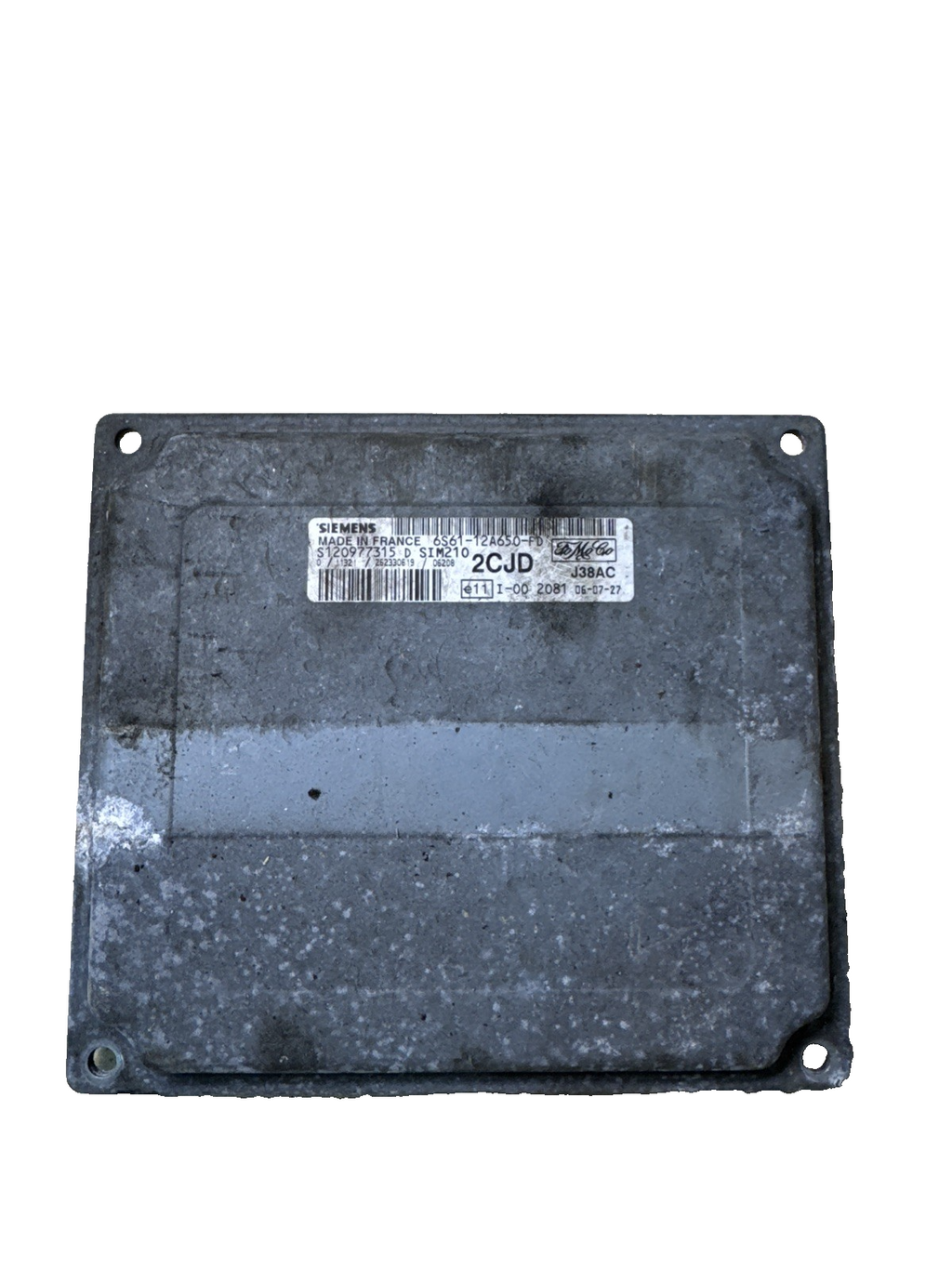 FORD FIESTA MK6 02-08 1.3 PETROL ENGINE ECU 6S6112A650FD — TESTED