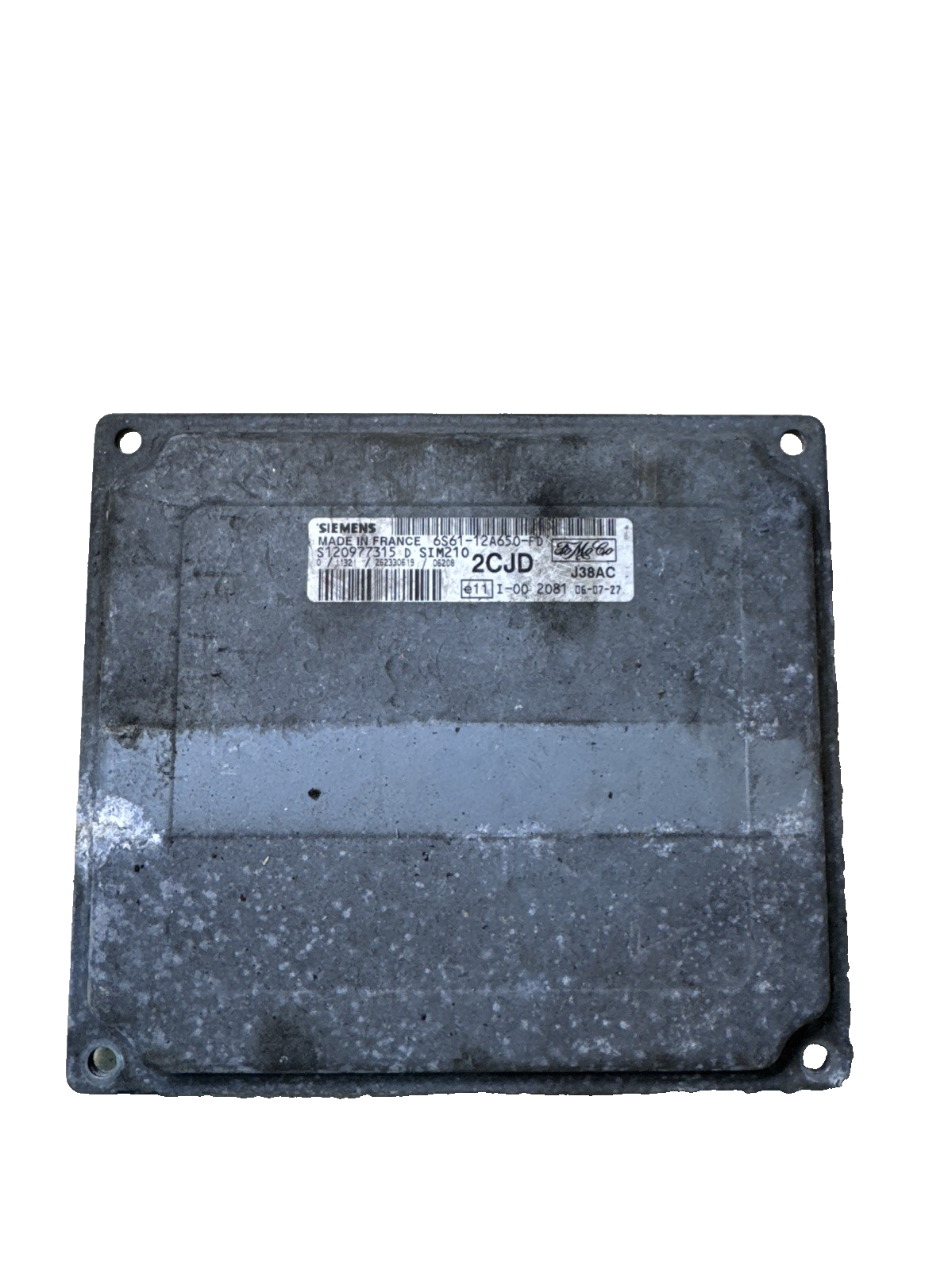 FORD FIESTA MK6 02-08 1.3 PETROL ENGINE ECU 6S6112A650FD — TESTED