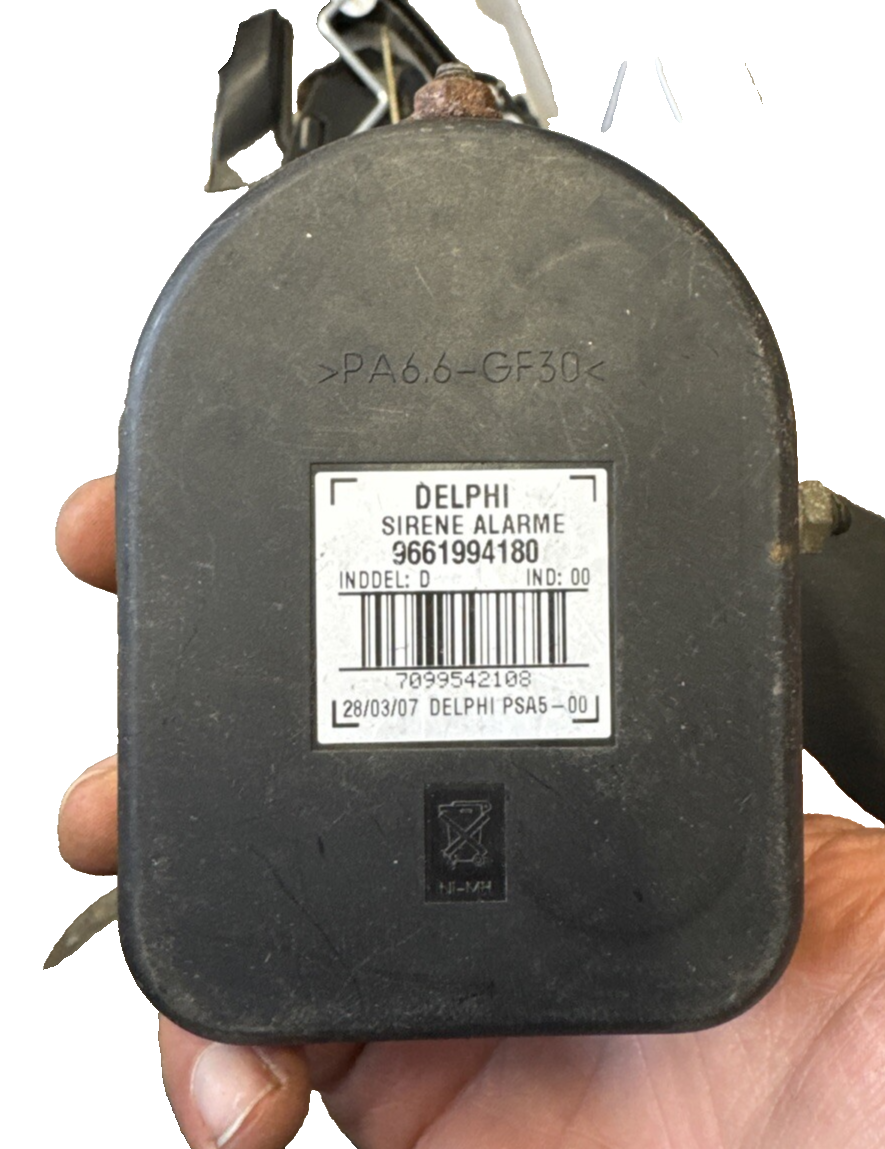 CITROEN C4 PICASSO 2006-2013 SIREN HORN ALARM 9661994180 (box5)