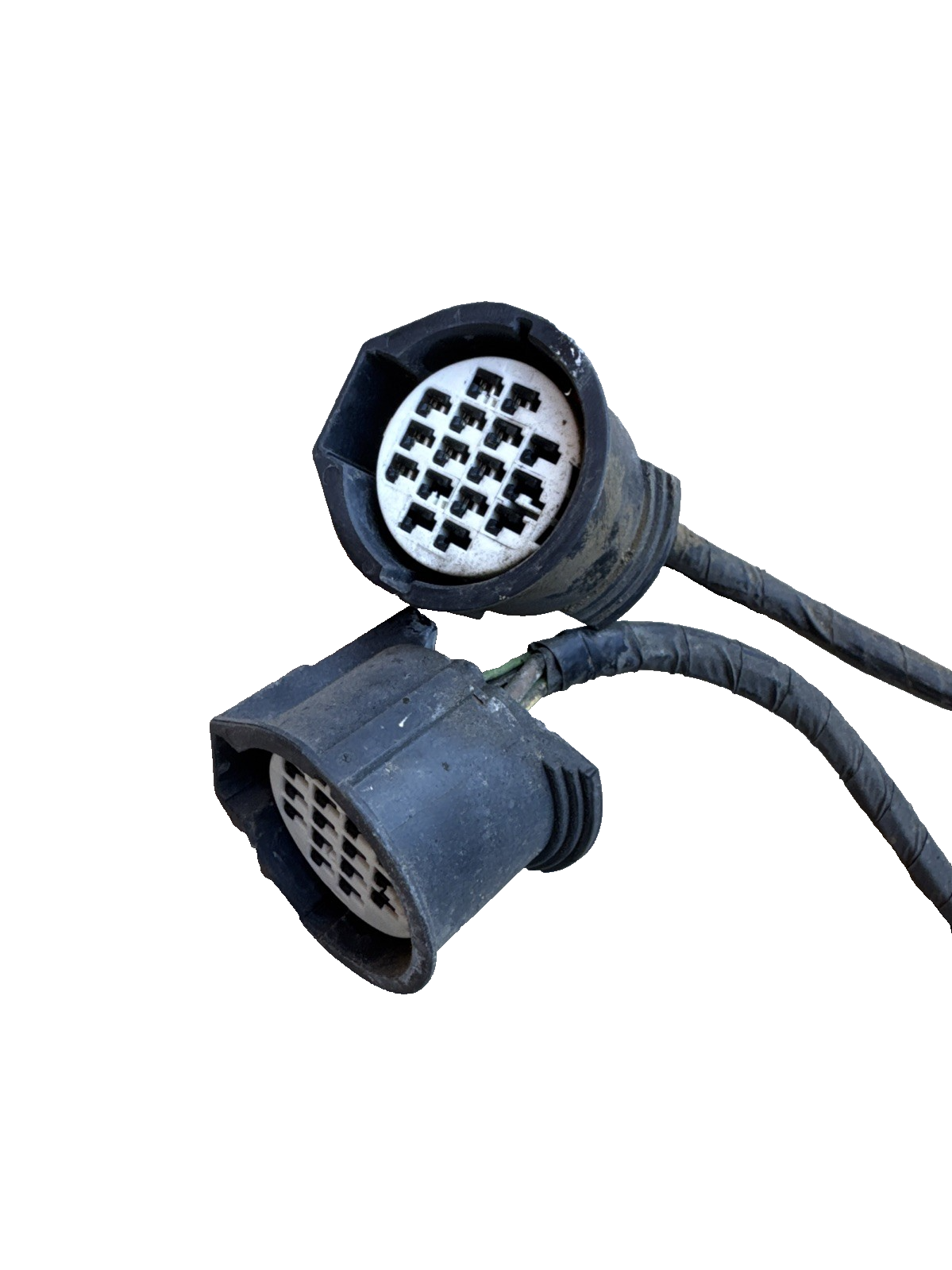 GENUINE PAIR OF RANGE ROVER VOGUE L322 XENON HEADLIGHT WIRING & PLUGS 2005-2009