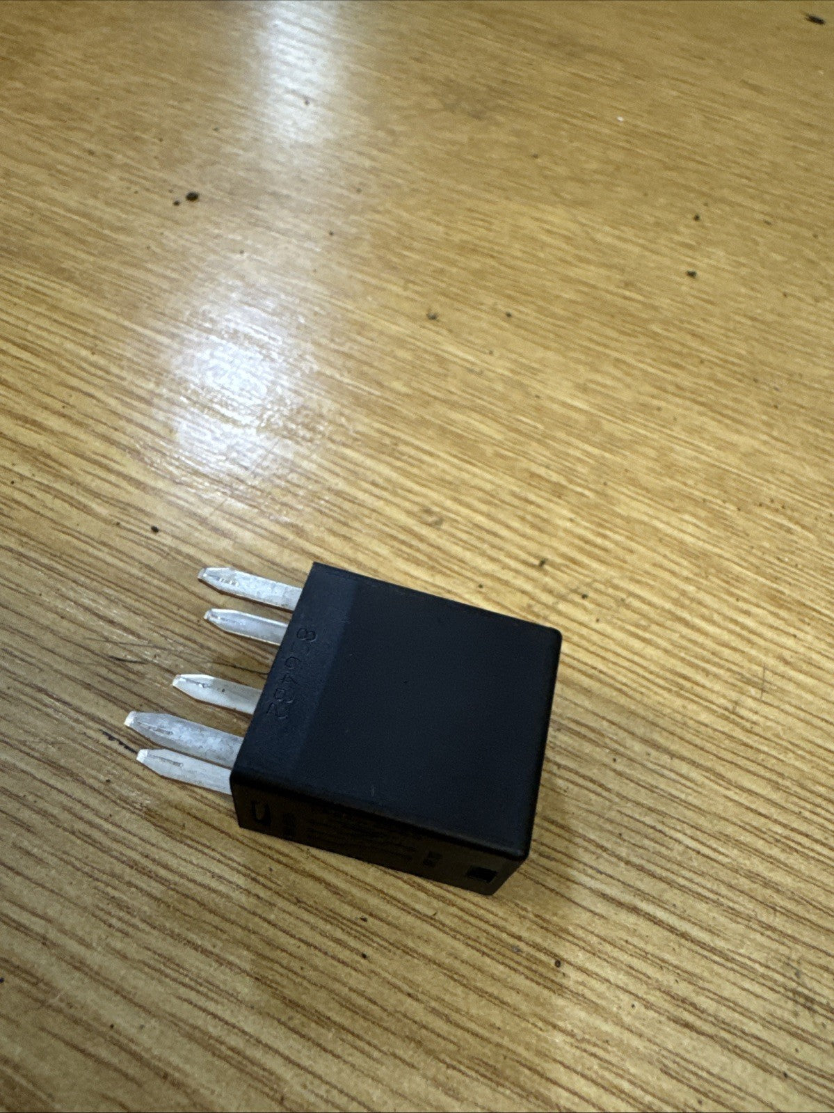GM VAUXHALL 5 BLADE 12V RELAY BLACK 13500128 / 0248 / 0093B1 /  PA66-GF30