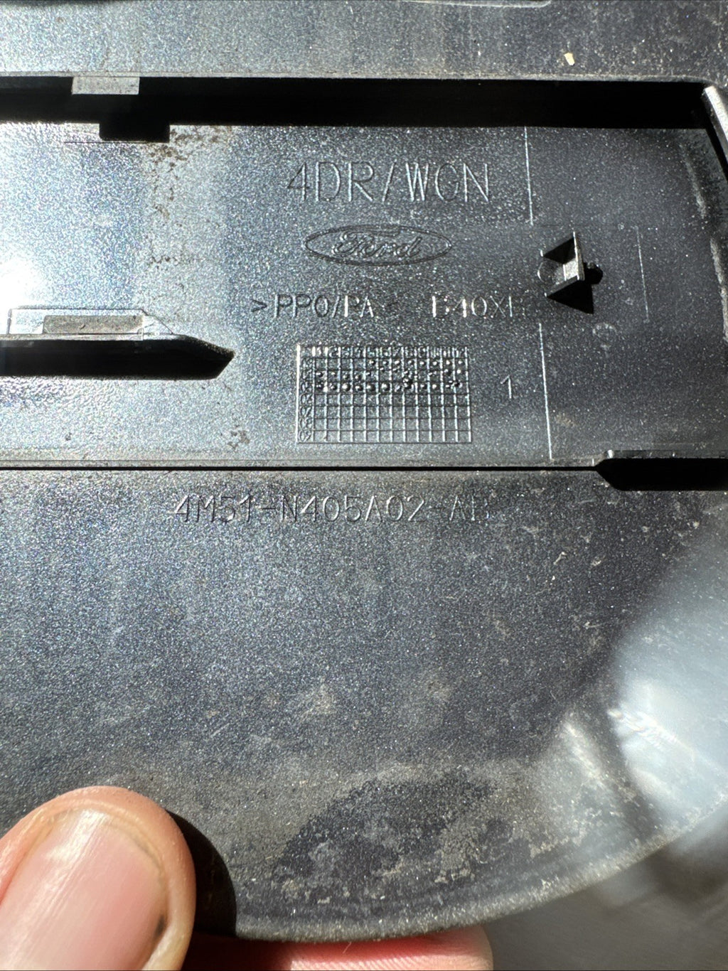 Ford Focus 2005 Fuel tank cap 4M51N405A02AB Diesel Grey