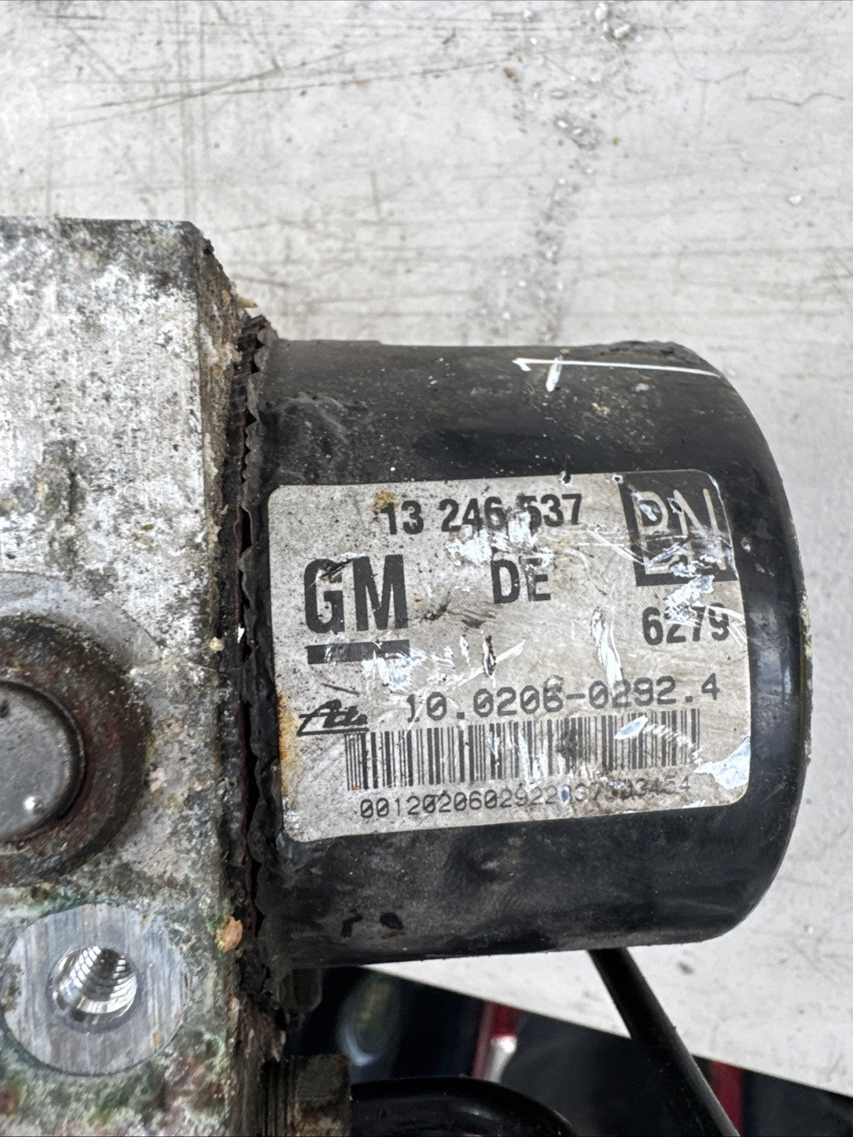 VAUXHALL ASTRA 2007 1.8L PETROL ABS UNIT PUMP CONTROLLER ATE 13246537