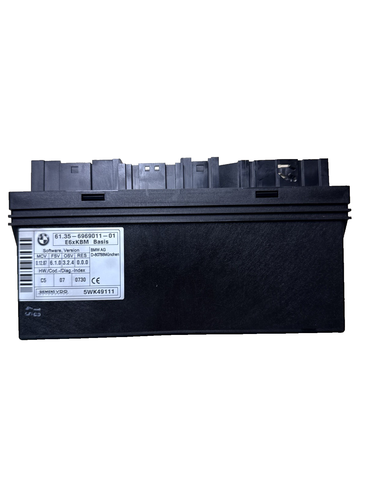 BMW 5 6 Series E60 E63 E64 Body Control Module ECU Control Unit 6969011