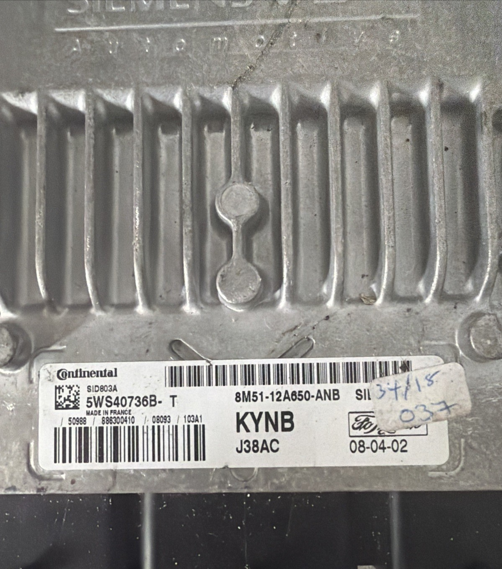 Ford Focus ECU Electronic Control Unit 8M51-12A650-ANB