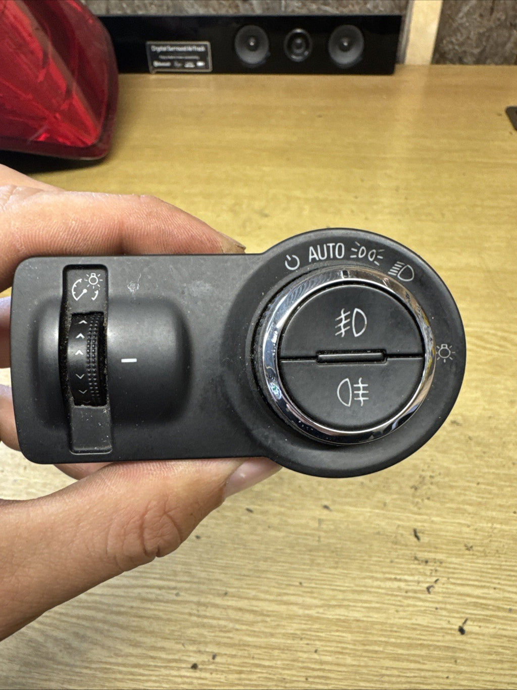 VAUXHALL INSIGNIA HEADLIGHT SWITCH 13268694 LIGHT CONTROL DIAL 08-13