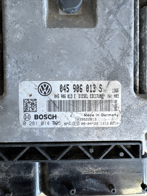 2006-2008 VW Polo  BlueMotion 1.4 TDI Engine ECU 0281014605  045906013S