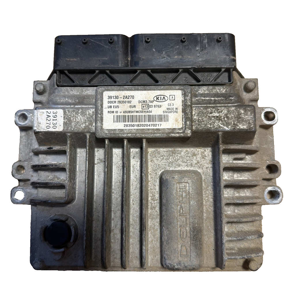 2012 KIA RIO 1.1 CRDI ENGINE CONTROL UNIT ECU 39130-2A270 DDCR