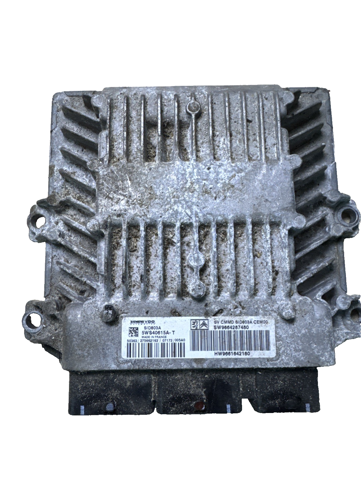 CITROEN C4 2007 2.0 DIESEL ENGINE ECU CONTROL UNIT SW9664287480