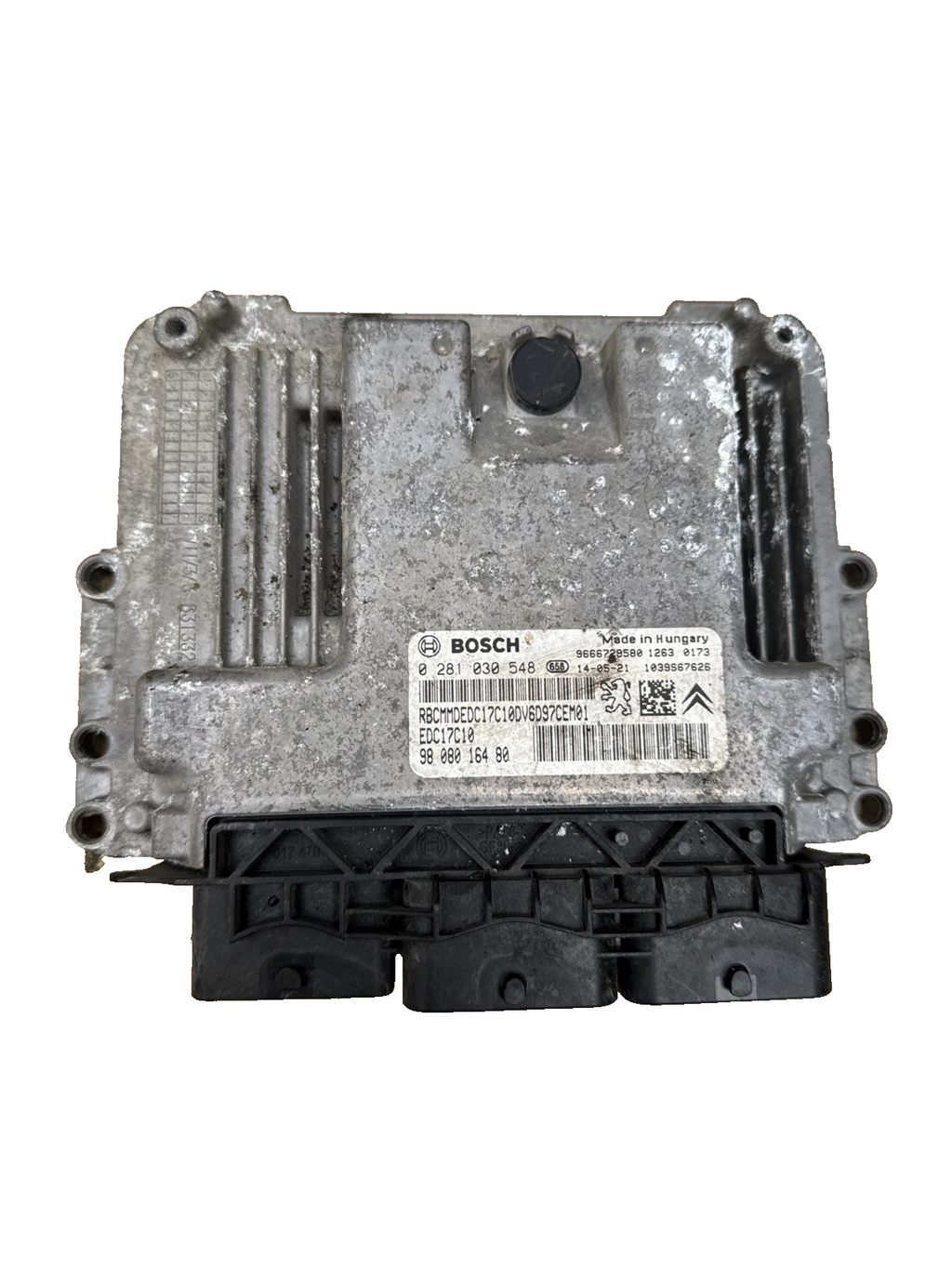 2014 PEUGEOT 308 1.6 ENGINE CONTROL UNIT ECU - 0281030548 (L1-3B)