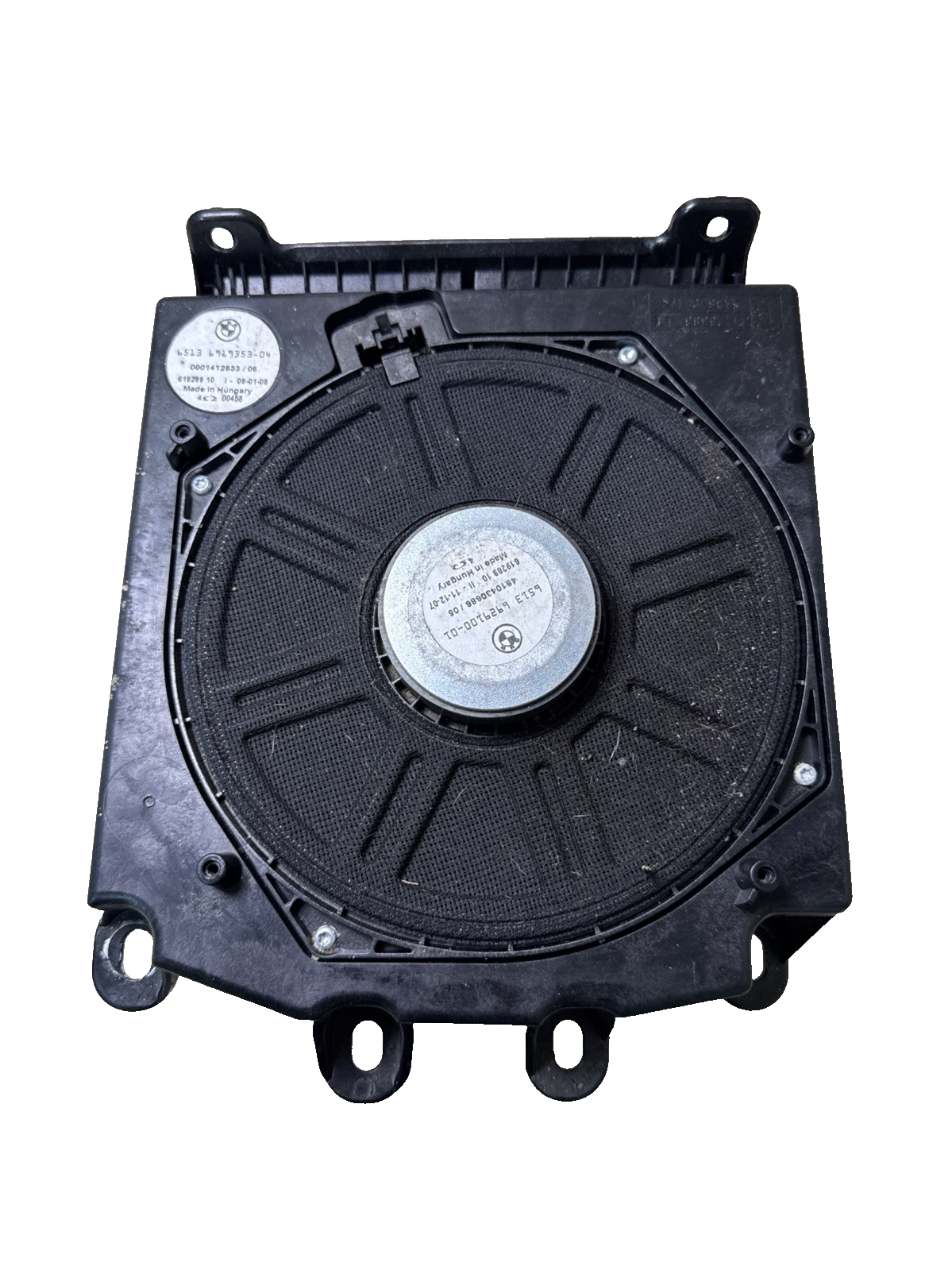 BMW E60 E61 Stereo System Central Bass Floor Subwoofer Left N/S 6919353