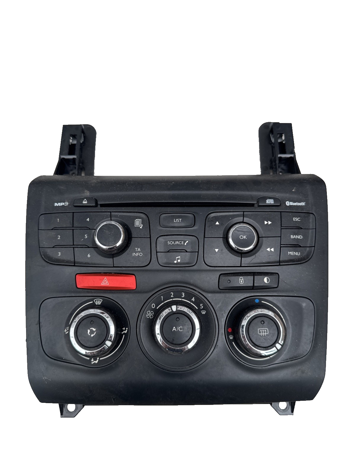 9666027177 Citroen C4 Genuine Electric A/C Climate Multi Control Panel Switch