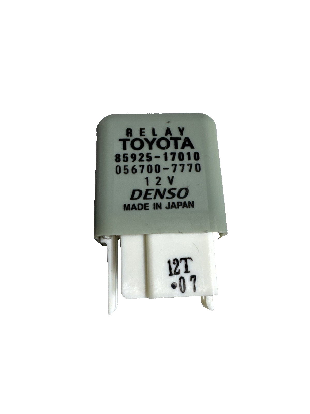 Toyota 5-Pin Cooling Fan Grey Relay 85925-17010 Denso 056700-7770 12V