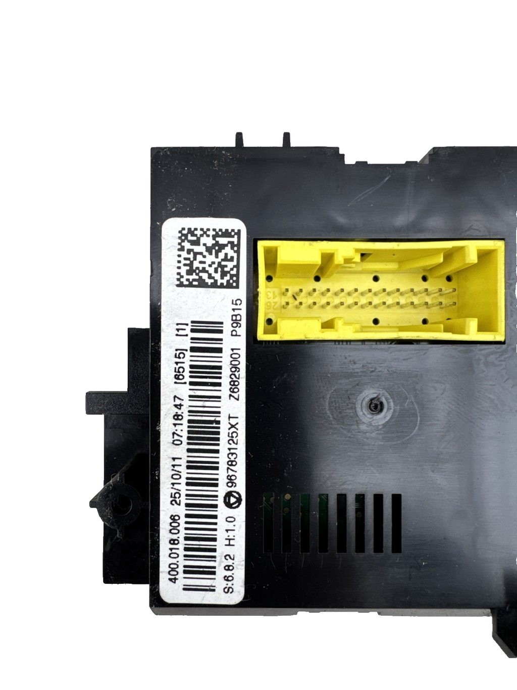 10-18 CITROEN DS3 A/C HEATER CONTROL SWITCH PANEL 96783125XT