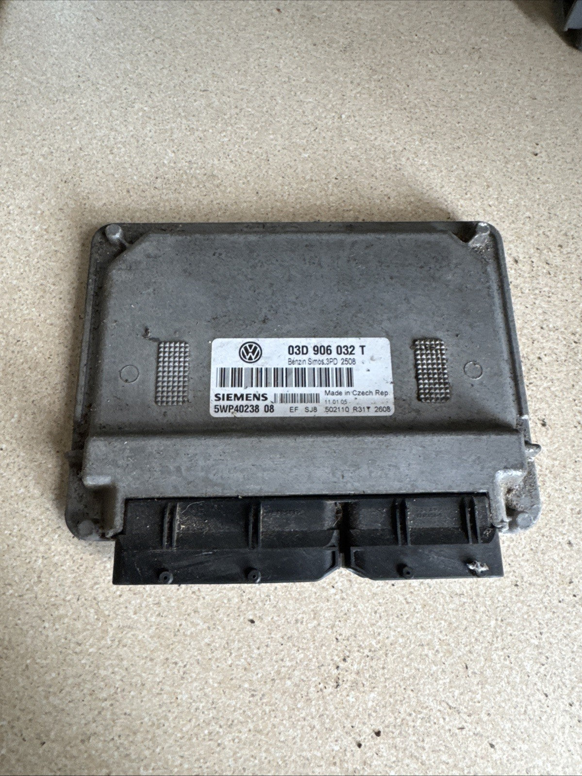 2006 VW POLO 1.2 PETROL ENGINE CONTROL UNIT ECU 03D906032T