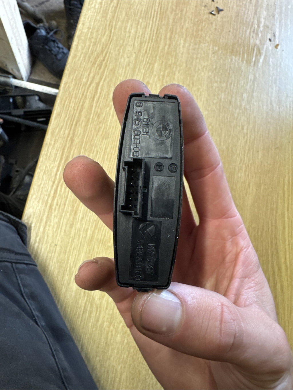 BMW E81 E82 E87 E88 1 series Hazard Warning DTC Door Lock Button 6945603
