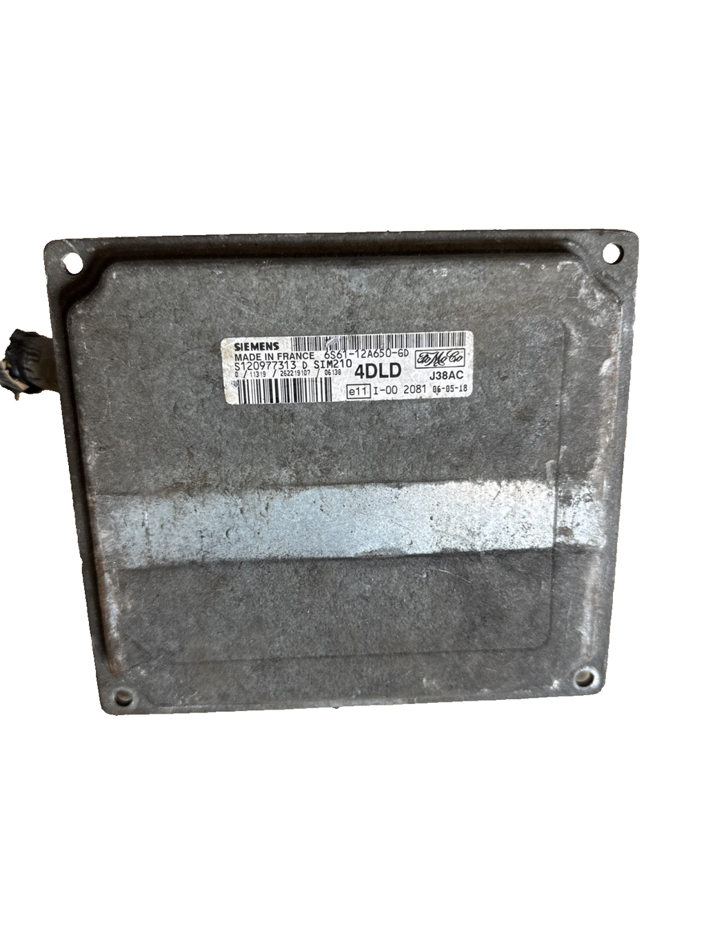 Ford Fiesta 2007 Engine Ecu  6S6112A650GD