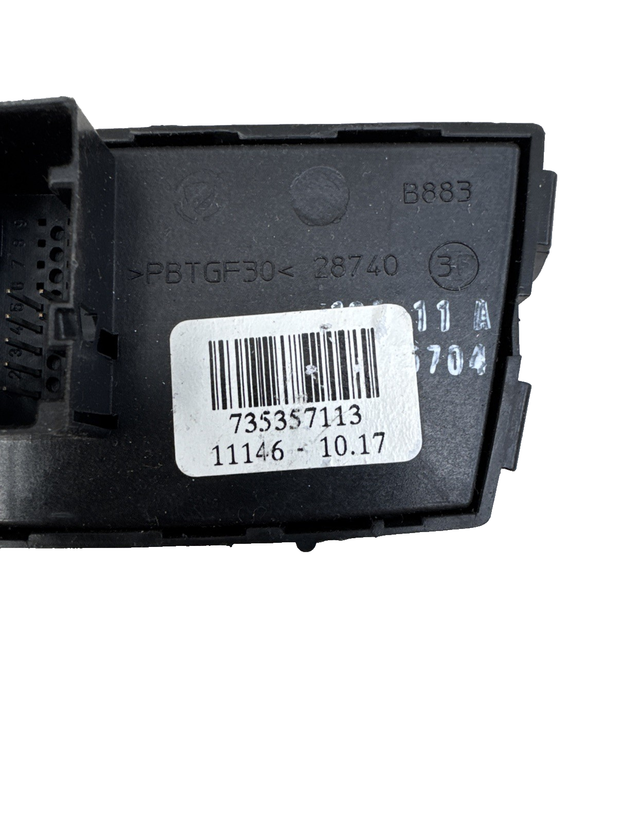 FIAT PANDA MK2 DYNAMICS 5DR HATCHBACK 2007 HAZARD SWITCH  735357113
