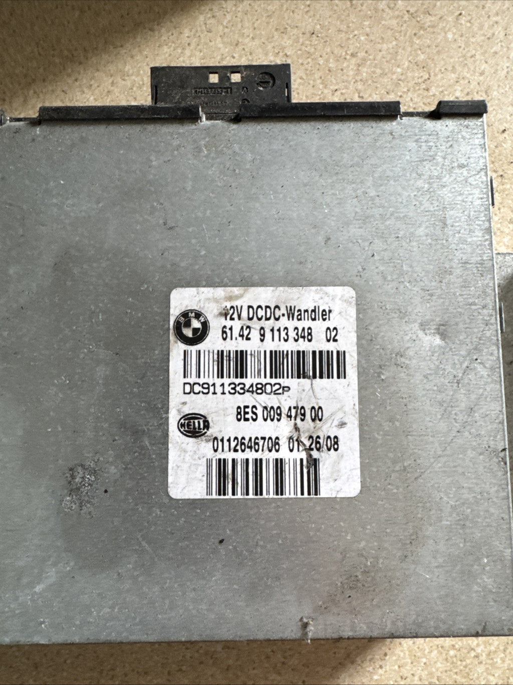 BMW 3 SERIES E90 TORQUE CONVERTOR MODULE 911334802