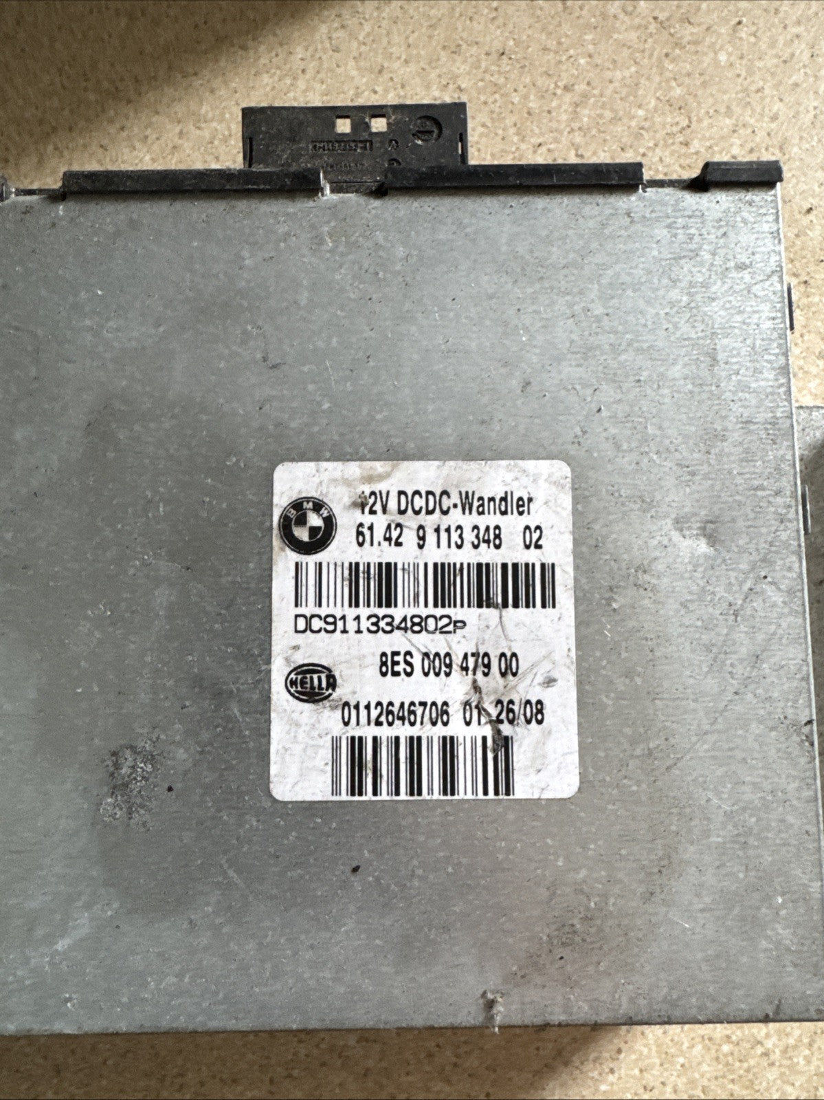 BMW 3 SERIES E90 TORQUE CONVERTOR MODULE 911334802
