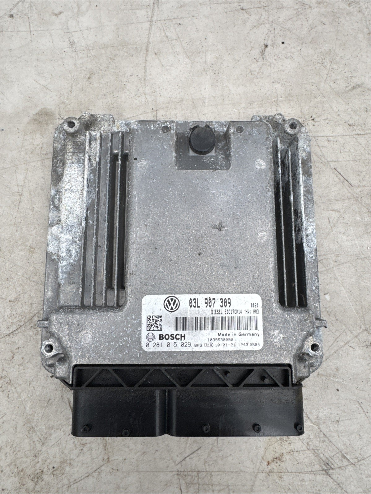 Vw Audi Seat Skoda  ECU  Engine Control Module Unit 03L907309AE