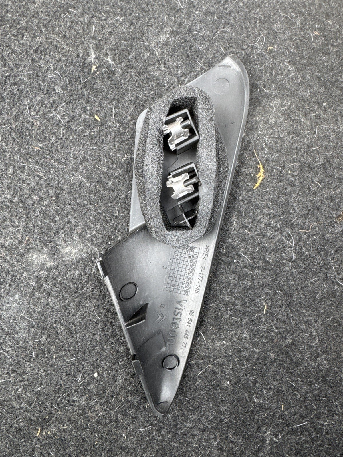 CITROEN C4 PICASSO MK1 06-13 INTERIOR FRONT PASSENGER MIRROR TRIM 9654144577