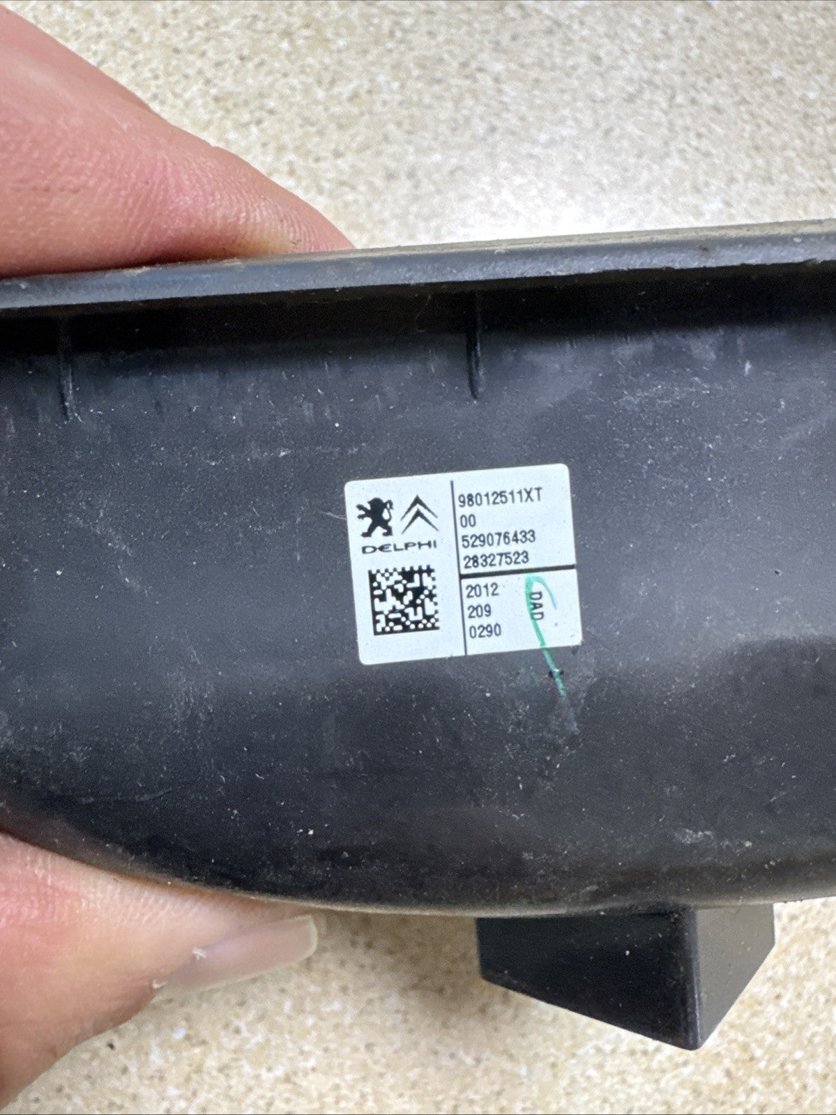 2014 CITROEN DS3 MK1 3DR 1.6 PETROL DRIVERS WINDOW SWITCH 98012511XT