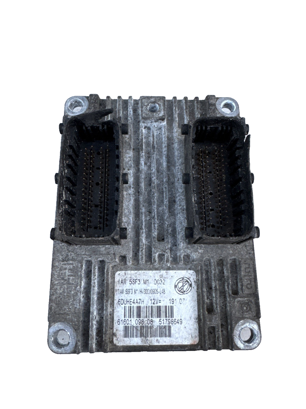 2006 - 2010 FIAT GRANDE PUNTO 1.2 PETROL ENGINE ECU CONTROL MODULE 51798649