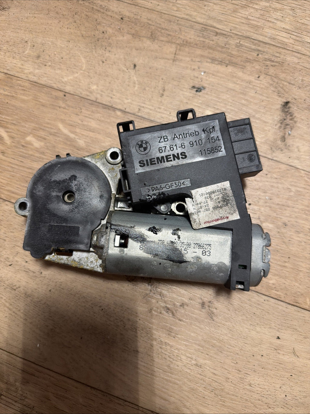 BMW E53 X5 Sunroof Motor (PRE 10/2003) Sliding Roof Module 8381480 8377939 E39