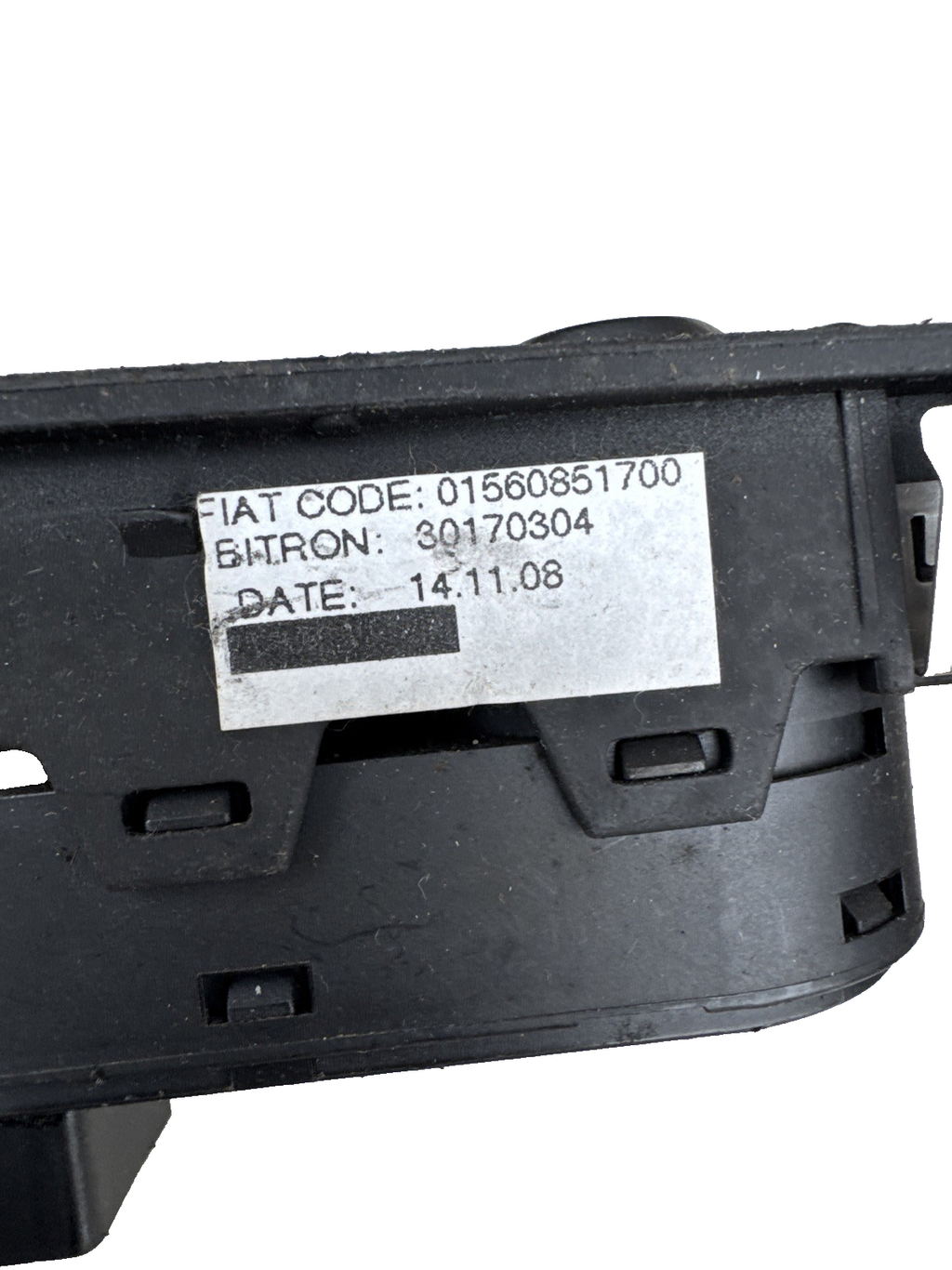 ALFA ROMEO MITO 2009-2012 DRIVERS FRONT WINDOW SWITCH OSF 3DR MK1 01560851700