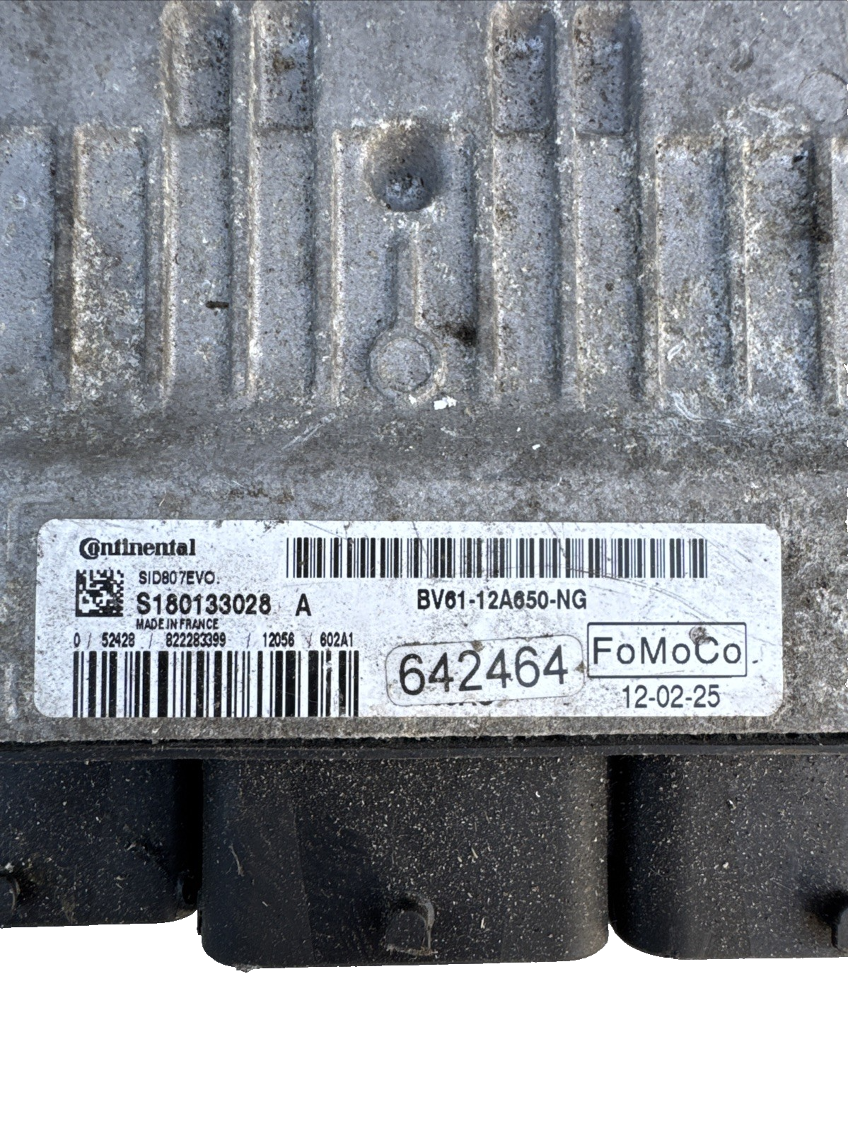 FORD FOCUS MK3 1.6 TDCI ENGINE CONTROL UNIT ECU BV6112A650NG  2013