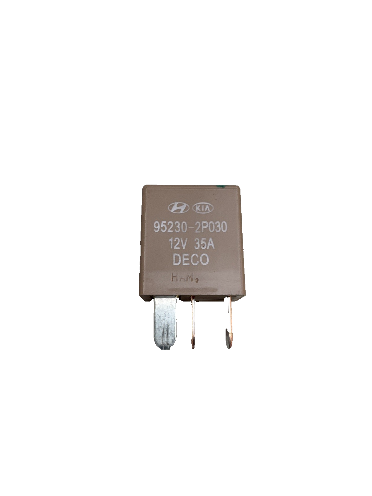 661-Kia Hyundai 2005-2015 Multi-Use 4-Pin Brown Relay Deco 95230-2P030 12V 35A