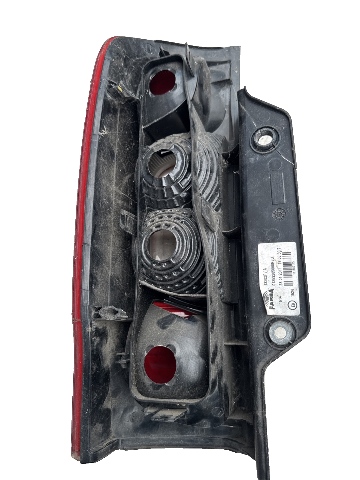 FIAT FIORINO 2014 REAR LIGHT TAI LIGHT DRIVERS SIDE  01353205080E