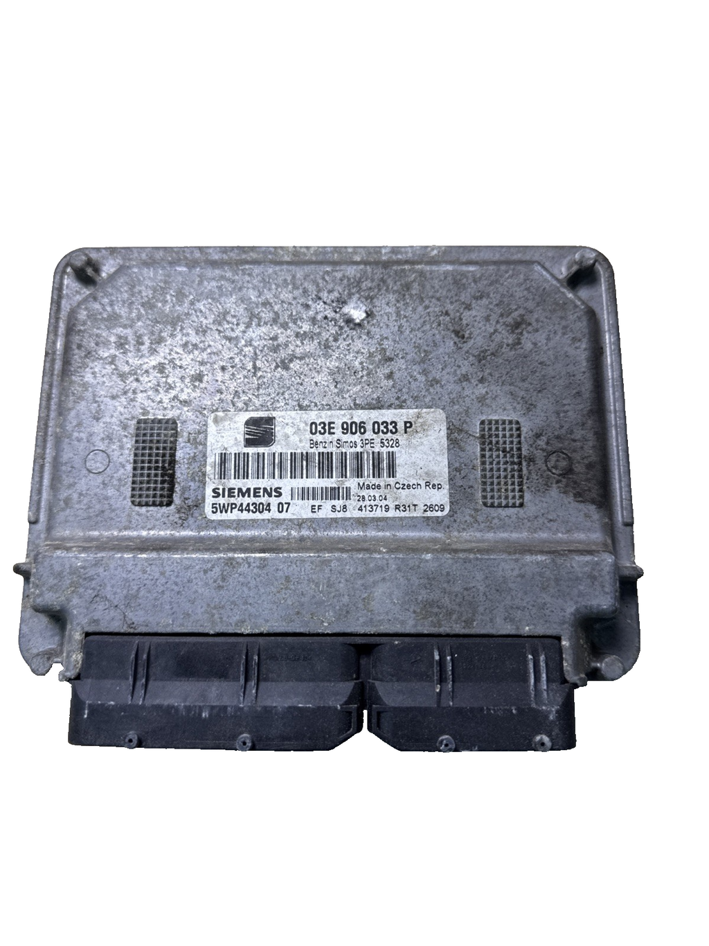 03E906033 P Seat Ibiza 1.2 Petrol Engine Control Unit ECU 03E906033P / 5WP40196