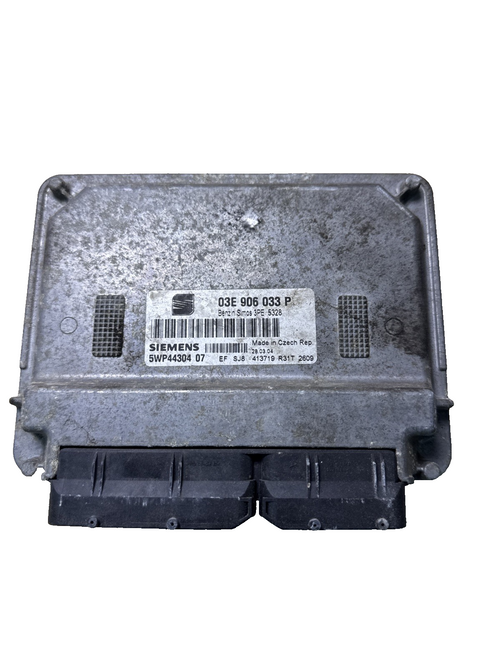 03E906033 P Seat Ibiza 1.2 Petrol Engine Control Unit ECU 03E906033P / 5WP40196