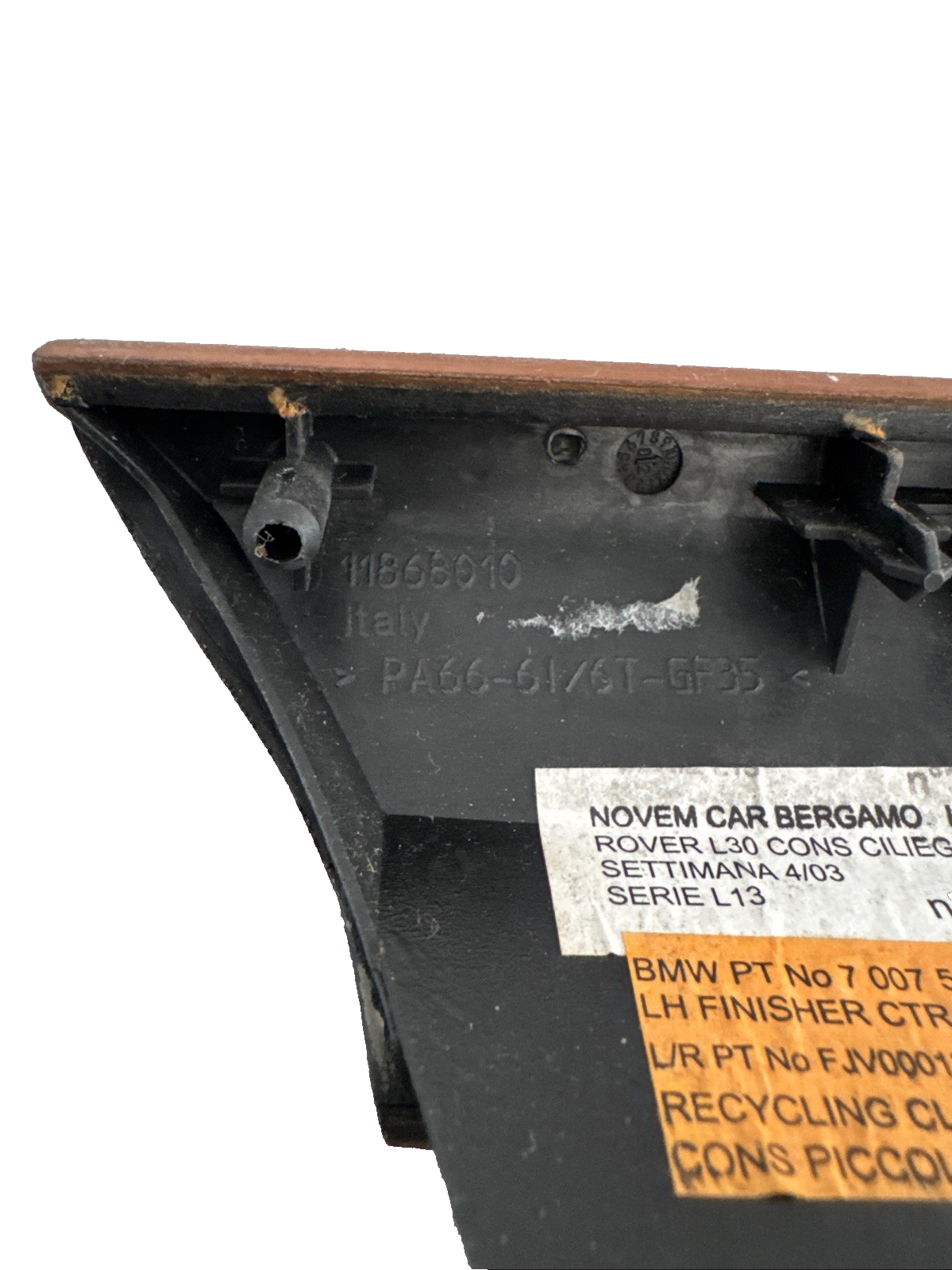 Range Rover L322 (03/52) LH Centre Console Trim - 11868010 **Genuine OEM Part**
