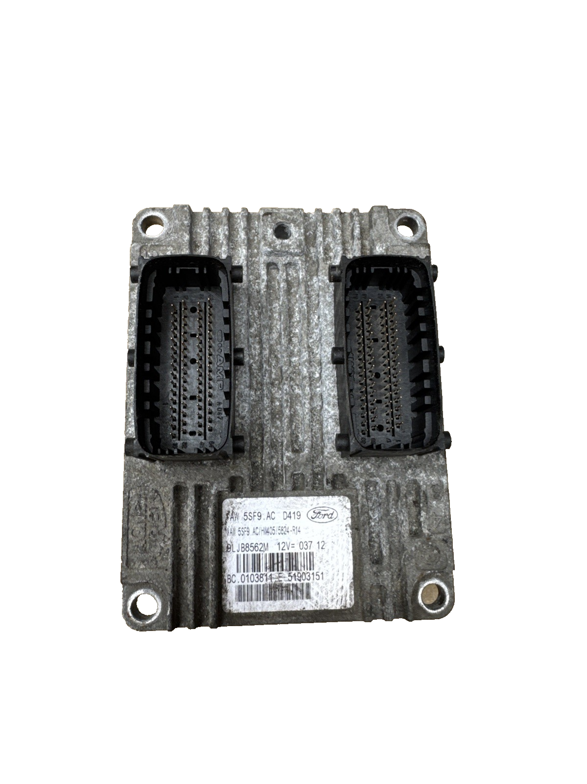 2013 FORD KA 1.2 PETROL ABAA/ABCA ENGINE ECU 51903151 IAW5SF9.AC