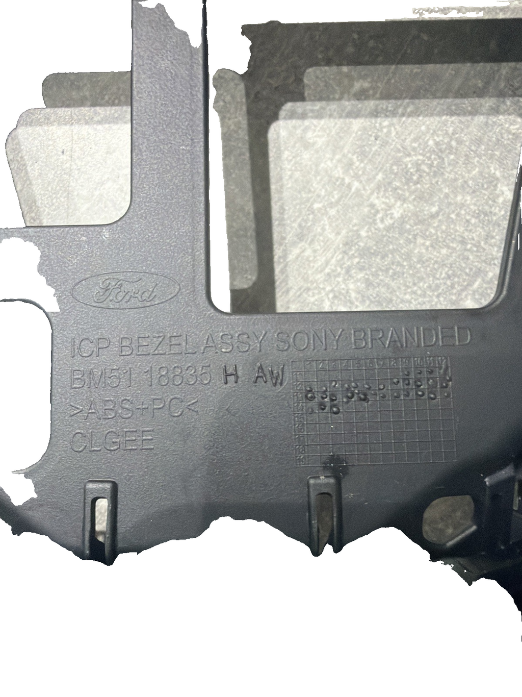 FORD FOCUS MK3 RADIO MULTIFUNCTION CONTROL PANEL FASCIA TRIM BM5118835H