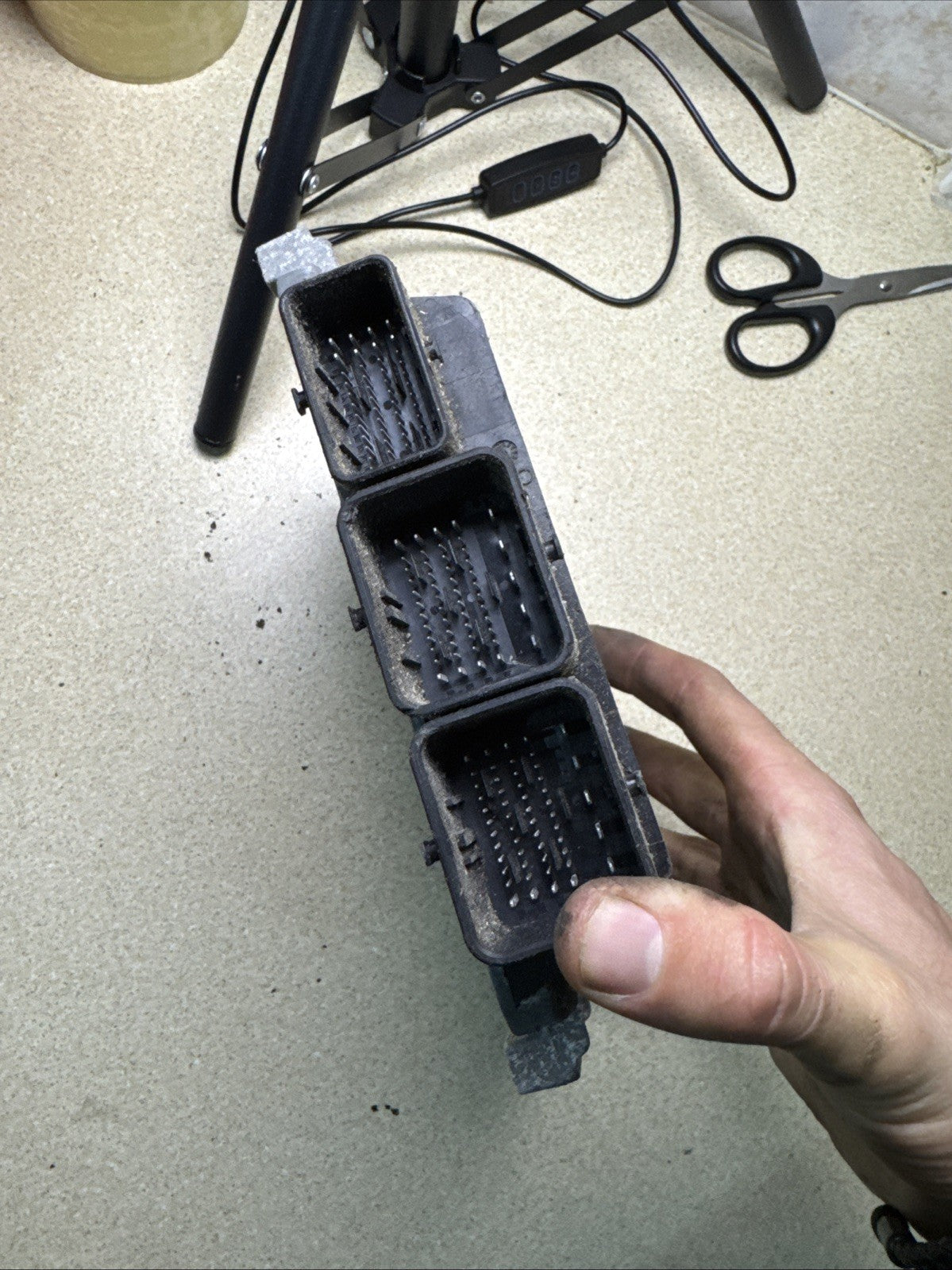 2012 CITROEN C4 PICASSO HDI ENGINE CONTROL UNIT ECU 9666681180 #10